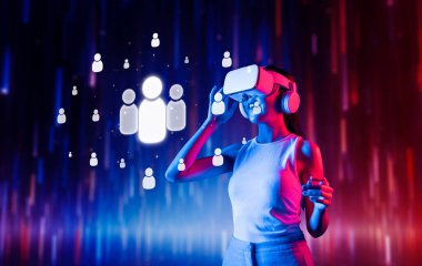 Sanal gerçekliğin küresel iletişim ve ağ oluşturma üzerindeki etkisini araştırın, çeşitli insanları dijital ortamda birbirine bağlayan şaşırtıcı deneyimleri gösterin. XDMCP