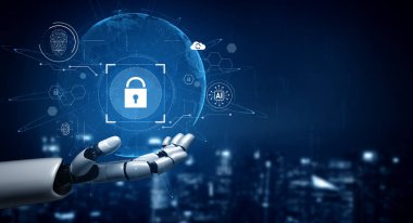 Yapay zeka siber güvenliği izliyor, biyometrik erişimi onaylıyor, kimlik kalıplarını analiz ediyor ve gerçek zamanlı koruma ve gizlilik uygulaması ile dijital platformları güvence altına alıyor. Kefil