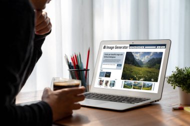 Yapay zeka yapay zeka işleme gücünün kullanımıyla birlikte metin tasarımcısı ve kullanıcılarına resim ve metin tasarımcılarına komut metnine göre resim verme imkânı sunar