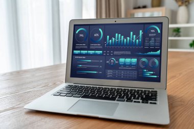 İş veri paneli, pazarlama stratejisi planlaması için iş zekası analizi sunar. Müşteri taleplerini analiz etmek ve iş dünyasının geleceğini önceden görmek için büyük veriler sunulur.