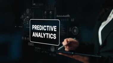 İş zekası ve karar verme konusunda arka planda veri görselleştirmesi olan öngörücü analitiklere odaklanmak. Asemptotik akıllı veri analitiği.