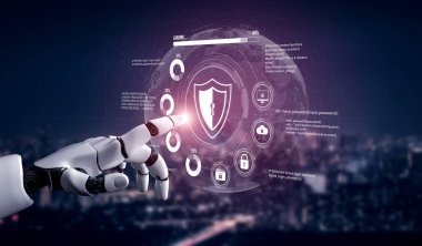 Yapay zeka, zeki tehdit tespiti, sanal asistan uyarıları ve yapay zeka sahibi dijital ihlallerle siber güvenliği güçlendirir. Kefil
