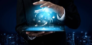 Dünya çapında kullanıcı, banka ve finans hizmetlerini gerçek zamanlı olarak mobil, güvenli ve verimli işlemler yoluyla birbirine bağlayan küresel dijital ödeme ağı