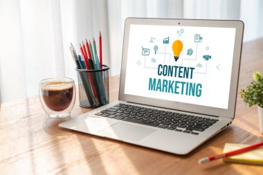 Mod çevrimiçi iş ve e-ticaret pazarlama stratejisi için içerik pazarlaması