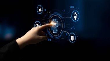 AI güvenlik ve veri ekosistemi ai, veri ve güvenliği otomasyon, koruma ve verimli dijital süreçler için birbirine bağlı bir sisteme entegre eder