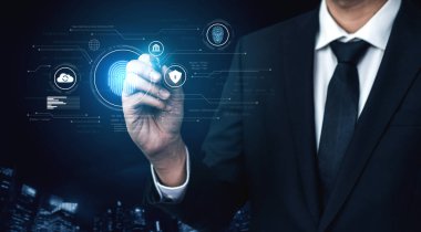 Bulut erişimini sağlamak, hassas verileri korumak ve dijital platformlardaki kullanıcıları doğrulamak için parmak izi ve yüz tanıma sistemini kullanan biyometrik kimlik sistemi