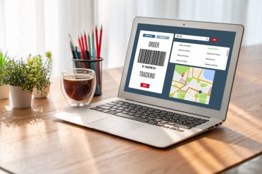 Ürün nakliyesi ve teslimatı için e-ticaret ve mod çevrimiçi iş izleme sistemi