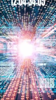 Yazılım geliştirme, uygulama programlama kodu ve gizli bilgisayar kodlaması. Yeni bilgi çağındaki küresel eğilimleri değiştiren akıllı dijital dönüşüm ve teknoloji bozulması kavramı .