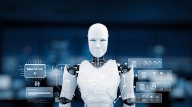 LLM Teknoloji, Büyük Veri, Makine Öğrenme, İş Desteği için Üretici AI, Geleceğin AI Teknolojisi ve Yapay Zeka Mühendisliği Asistan Beyin İşlemcisi. Çekirdek