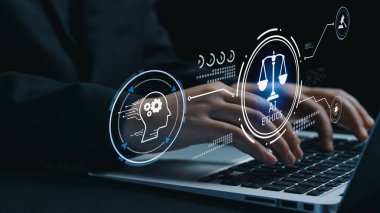 AI toplumu dönüştürüyor, önemli etik soruları gündeme getiriyor. Yapay zeka dizaynındaki ahlak kuralları adaleti sağlar. Yapay zeka etiği sorumlu kararları destekliyor. Yapay zeka gücünü güçlü etiklerle dengelemek çok önemli. Elide