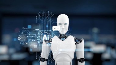 LLM Teknoloji, Büyük Veri, Makine Öğrenme, İş Desteği için Üretici AI, Geleceğin AI Teknolojisi ve Yapay Zeka Mühendisliği Asistan Beyin İşlemcisi. Çekirdek