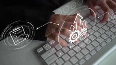 Dijital sektörde verimlilik artışı, üretkenlik araçlarını, verimlilik takibini, verimlilik optimizasyonunu ve iş yeri verimliliği için iş akışını göstermektedir. Muxer