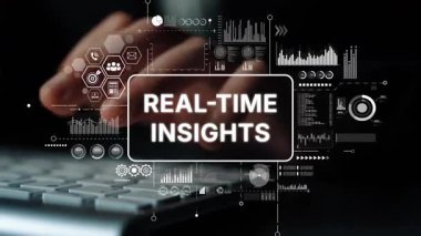 Veri Analizi ve Teknoloji Görselleştirmesi İş Kararları İçin Gerçek zamanlı Sezgiler. Asemptotik akıllı veri analitiği.