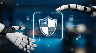 Yapay zeka, zeki tehdit tespiti, sanal asistan uyarıları ve yapay zeka sahibi dijital ihlallerle siber güvenliği güçlendirir. Çağ