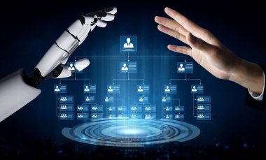 Yapı, takım ve kurumsal rolleri verimli bir operasyonel çerçeve içinde organize ederek AI organizasyon şeması oluşturulmasını destekler