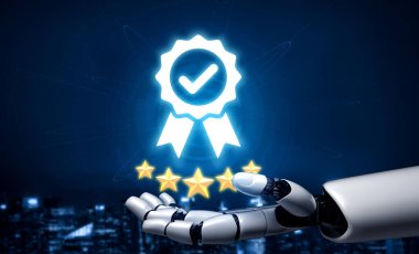 AI, güven, kalite güvencesi ve doğrulanmış iş standartlarını sağlamak için akıllı uyum araçları ve sanal asistanlar kullanılarak ürün sertifikalarını doğrulamaktadır. Kefil