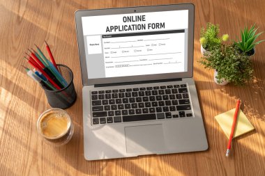 İnternet sitesinde mod kayıt için çevrimiçi başvuru formu