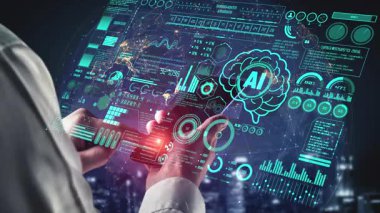 LLM Teknoloji, Büyük Veri, Makine Öğrenme, İş Desteği için Üretici AI, Geleceğin AI Teknolojisi ve Yapay Zeka Mühendisliği Asistan Beyin İşlemcisi. Thunk