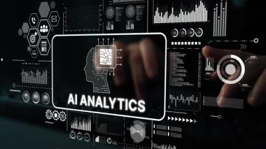 Modern Teknoloji Ortamı 'nda Graflar ve Dijital Veri Görselleştirmesi ile Geleceğin Yapay Zeka Analitik Arayüzü. Asemptotik akıllı veri analitiği.