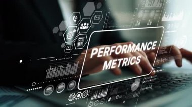 İş Büyümesi için Veri Sezgileri ve Analiz Teknikleri ile Performans Ölçümlerinin Detaylı Görsel Temsili. Asemptotik akıllı veri analitiği.