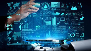 Yapay zeka, gerçek zamanlı dijital analitikler, sanal yardımcı araçlar ve küresel iletişim anlayışları için yapay zeka ile ağ bağlantısı görselleştirmesini geliştirir. Thunk