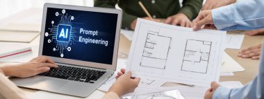 Yapay zeka teknolojisini çalıştırmak için komut mühendisi ve kullanıcı kolaylığı için üretici yapay zeka yardımcı araçları insanların yapay zeka hareketini teşvik ederek üretken yapay zeka fonksiyonları ile çalışmasına yardımcı olur