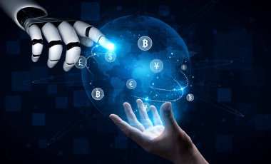 AI, uluslararası finans platformları arasında döviz, döviz ve küresel transfer süreçlerini optimize ederek küresel kur değişimini geliştirir.