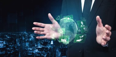 Sürdürülebilir iş çevresel hedeflere ulaşmak ve kurumsal sorumluluğu desteklemek için ekolojik yenilik, iklim hareketi ve uzun vadeli stratejiler kullanır. Kefil