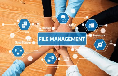 İş operasyonları dahilinde üretkenliği ve düzene uygun organizasyonu geliştirmek için yenilikçi araçlar ve teknikler sergileyen dosya yönetimine ortak bir yaklaşım. Dostluk