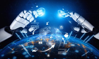 AI, küresel finans hizmetlerini mobil ve bulut platformları arasında güvenlik, hız ve daha akıllı işlem deneyimlerine bağlayan gerçek zamanlı dijital ödeme sistemlerini kolaylaştırmaktadır.