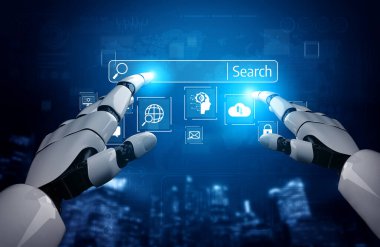 AI, çevrimiçi görünürlük ve pazarlama erişimini artırmak için akıllı anahtar araçlar, arama şablonu analizleri ve sanal asistanları ile SEO 'yu geliştirir. Kefil