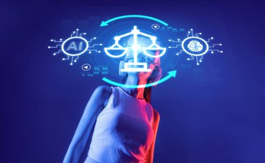 Yapay zeka ile ilgili etik ile ilgili kritik diyaloğu ve yönetim, sorumluluk ve dijital güvenlik sorunlarına odaklanarak bunun hukuki etkilerini araştırın. XDMCP