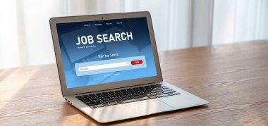 Çalışanların işe alım İnternet ağındaki iş fırsatlarını araması için mod web sitesinde online iş araması