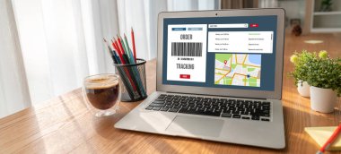 Ürün nakliyesi ve teslimatı için e-ticaret ve mod çevrimiçi iş izleme sistemi