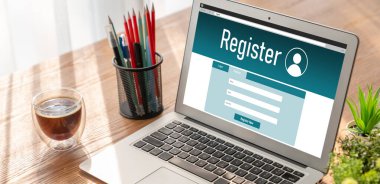 İnternet sitesinde mod form doldurmak için çevrimiçi kayıt formu