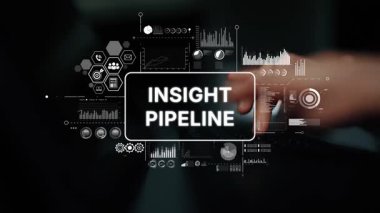 Modern bir Arayüz 'de Graflar, Grafikler ve Ölçümler ile İş Sezgileri için Veri Görselleştirme. Asemptotik akıllı veri analitiği.