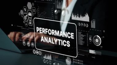 Modern Veri Görselleştirme ve Analiz Teknolojisi ile İş Profesyonel Analiz Ölçüleri. Asemptotik akıllı veri analitiği.