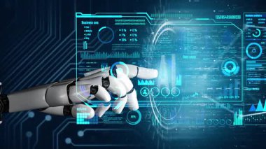 Yapay zeka, veri analizlerini öngörü modelleri, akıllı gösterge panelleri ve veri odaklı iş kararları için sanal asistan içgörüleri ile yürütüyor..