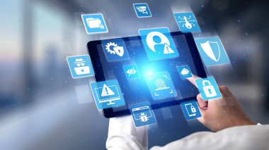 Siber tehditlere karşı siber güvenlik ve siber güvenlik stratejileri, sistem hacklemeleri, dijital ihlaller, ağ saldırıları ve güçlü siber güvenlik altyapısına sahip verilerin korunması. Spire.