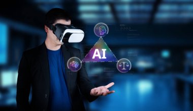 Bir profesyonel sanal gerçeklik kullanarak yapay zeka ve dijital yasanın kesişimini araştırarak, teknolojideki etik ve yönetimin önemini vurguluyor. XDMCP