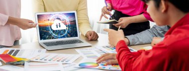 Hızlı uzak çalışma ve kişisel veri depolama için bulut hesaplama yazılımı