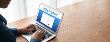 İnternet üzerinden modem para transferi için çevrimiçi ödeme platformu