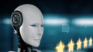 Yapay zeka, müşteri değerlendirmelerini tatmin, rafine hizmetleri geliştirmek ve marka itibarını artırmak için duygusal araçlar ve sanal asistanlarla analiz eder. Çağ