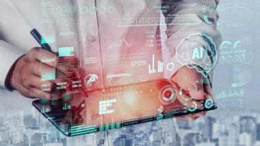 LLM Teknoloji, Büyük Veri, Makine Öğrenme, İş Desteği için Üretici AI, Geleceğin AI Teknolojisi ve Yapay Zeka Mühendisliği Asistan Beyin İşlemcisi. Thunk