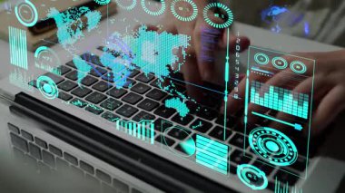 Bağlantı ağı görselleştirmesi küresel bağlantıyı, ağ iletişimini, dijital bağlantı analitiğini gösteriyor. Ağ araçlarını gerçek zamanlı içgörü destekle ve bağlantı sistemini geliştir. Thunk