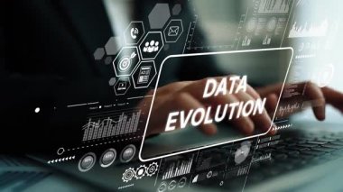 Analitik ve Modern Teknoloji Arayüzü Görselleştirmesi ile Veri Evriminde Dijital Dönüşüm. Asemptotik akıllı veri analitiği.