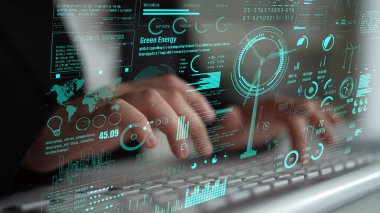 Sürdürülebilir iş uygulamaları, yeşil yenilik, çevre dostu çözümler, iklim hareketi ve çevresel hedefleri ve kurumsal sorumluluğu destekleyen uzun vadeli sürdürülebilirlik stratejileri. Thunk