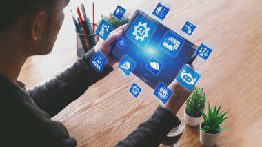 LLM Teknoloji, Büyük Veri, Makine Öğrenme, İş Desteği için Üretici AI, Geleceğin AI Teknolojisi ve Yapay Zeka Mühendisliği Asistan Beyin İşlemcisi. Spire.