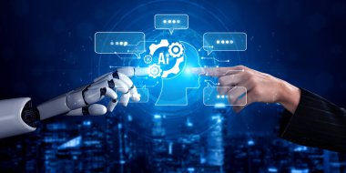 Yapay Zeka Asistanı Chatbot Prompt Mühendislik Tarafından Açıklanabilir Yapay Zeka Bilgileri ve Akıllı İş Desteği için LLM Derin Öğrenme Teknolojisi tarafından kontrol ediliyor. Kefil