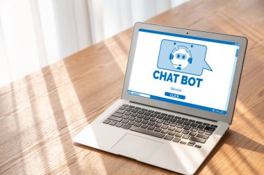 Müşteri sorularına otomatik olarak cevap veren mod çevrimiçi iş için Chatbot yazılım uygulaması